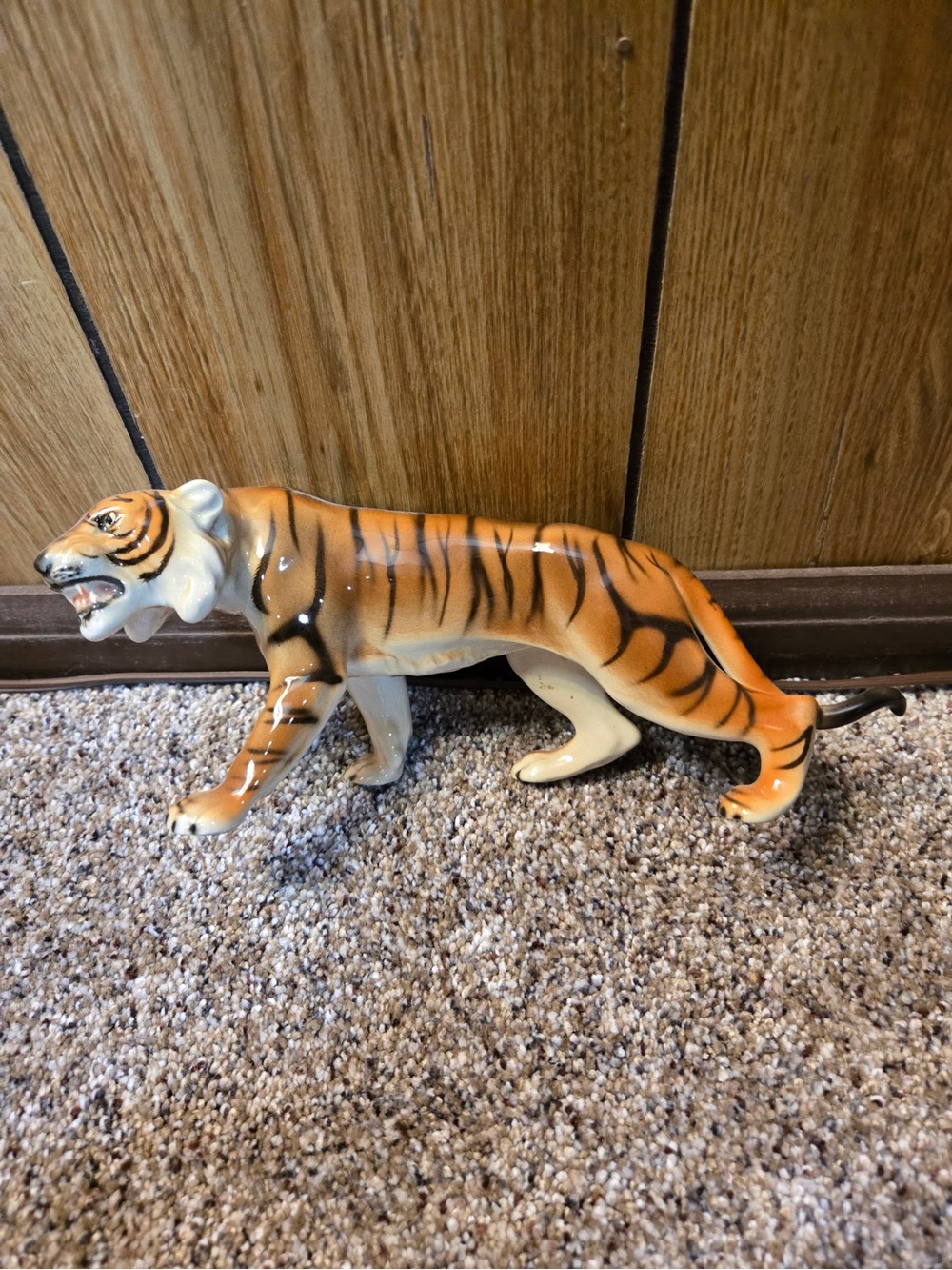Mid-Century Austrian Keramos Royal Belvedere Tiger